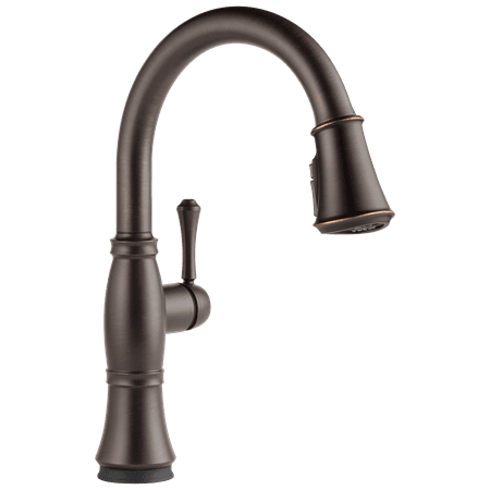 Delta Cassidy Single Handle Pull-Down Kitchen Faucet with Touch and ShieldSprayî Technologies in Venetian Bronze