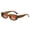 Bronze, variant on Womens Mens Fashion Sunglasses Diamond Studded Square Rhinestone Design Lens PC Frame 99 Percent Visible Light