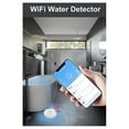 thumbnail image 2 of Tuya WiFi Flood Sensor Smart Life App Water Leak Sensor Detection Loudly Sound Alarm Linkage Alert Application, 2 of 5