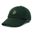 thumbnail image 5 of Dalix Cosmic Frog Embroidered Womens Cotton Dad Hat Baseball Cap Adjustable in Dark Green, 5 of 5