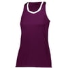 Augusta XL Ladies Crosse Jersey Maroon/White 1678