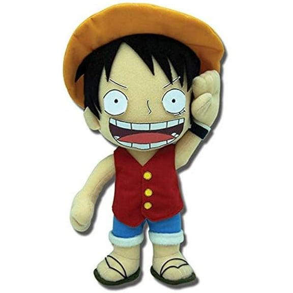 Great Eastern GE-8986 One Piece 10" SD Luffy Plush for 15 years and over