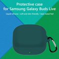 thumbnail image 1 of Funda de silicona FLhrweasw para auriculares inalámbricos Galaxy Buds 2 verde oscuro, 1 of 7
