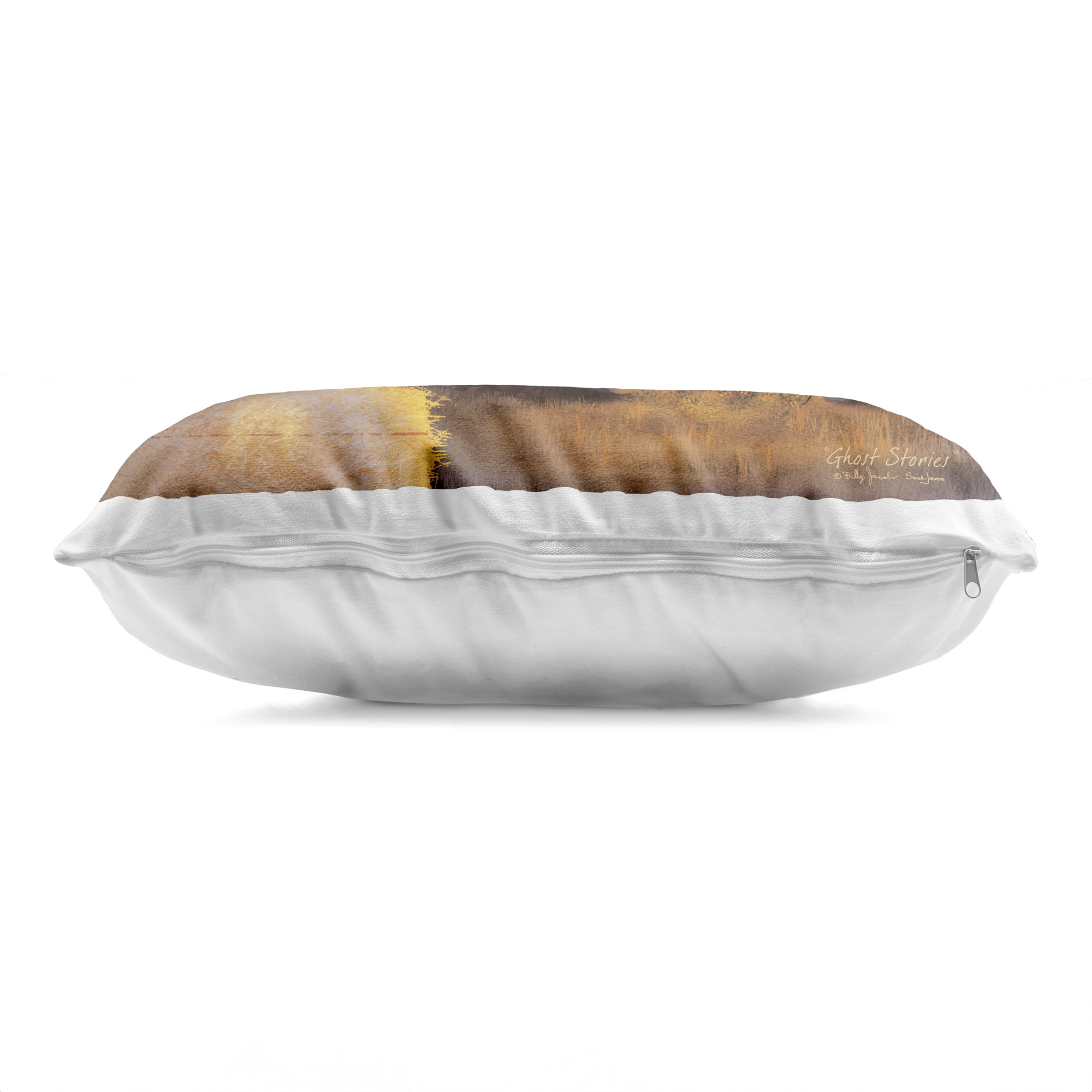 Stupell Industries Spooky Ghosts & Autumn Campfire Decorative Printed Throw Pillow, design by Billy Jacobs