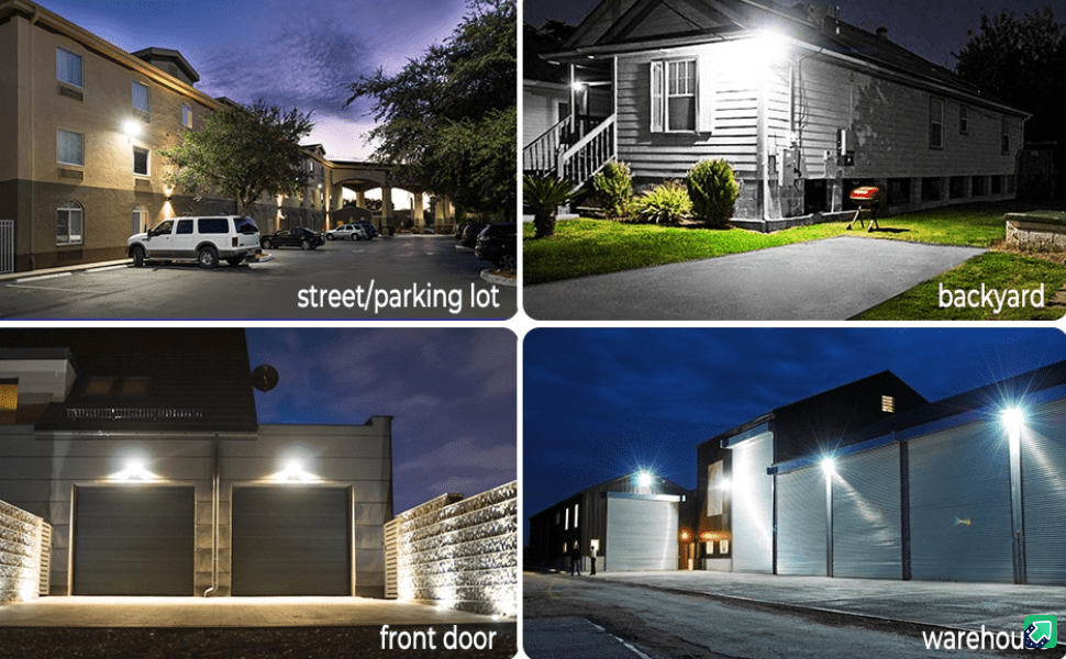 Yaolite 24W Energy Efficient LED Outdoor Wall Lights 3120LM