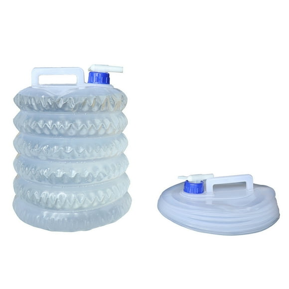 EGNMCR Outdoor Water Bag Camping Foldable Water Container Storage Carrier water bottle