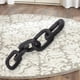 thumbnail image 4 of 22 "Bohemio taldo a mano de madera de decoración de para Negro Sunnimix Eslabón de la cadena, 4 of 7