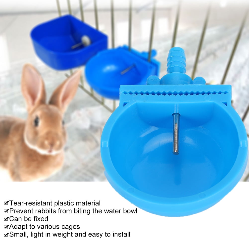 Rabbit water bowl outlet