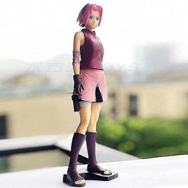 26cm Naruto Anime Shippuden Figure Haruno Sakura Standing Po