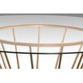 thumbnail image 2 of Comedor Nwest 4 Sillas Tubular Oro y Cubierta de Cristal Templado Mobilkraft, 2 of 2