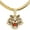 Gold, variant on Tiger Pendant 20" Miami Cuban Chain Necklace MCP 1349 G