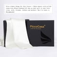 thumbnail image 4 of PiccoCasa 22 Momme Silk Pillowcase for Hair and Skin, Queen White, 4 of 7