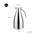 thumbnail image 2 of Hervidor eléctrico de café de acero inoxidable 2L, 2 of 3