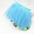 thumbnail image 4 of LEEy-world Robe de Princesse pour Petites Filles, Manches Volantes, Imprimé Fleurs, Volants, Robe d'Été de Plage, Robe de Fête, Bleu Clair, 4 of 5