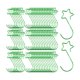 thumbnail image 3 of 100x Ganchos para árboles de Navidad, Forma de Estrella, Ganchos Resistentes para Bolas de Navidad, Ganchos para Adornos Navideños, Perchas de Metal P Verde, 3 of 8