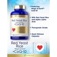 thumbnail image 3 of Complemente el arroz de levadura roja Carlyle con CoQ10, 1320 mg, 180 cápsulas, 3 of 7