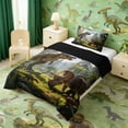 thumbnail image 3 of Erosebridal Tyrannosaurus Rex Pterosauria Twin Comforter Sets, Triceratops Dinosaur Bedding Set, 3 of 6