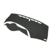 Unique Bargains Dashboard Cover Gray Polyester Non-slip Mat Protector Carpet Sun Proof for Honda Civic 2012-2015