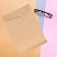 thumbnail image 3 of PAMINGONO 10Pcs Rectangular Kraft Paper Envelope for Business Use Legal Document Holder, 3 of 8