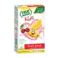 thumbnail image 2 of (12 pack) True Lemon Kids Fruit Punch Powdered Drink Mix, Low Sugar, No Artificial Sweeteners, 10 Count Box, 2 of 13