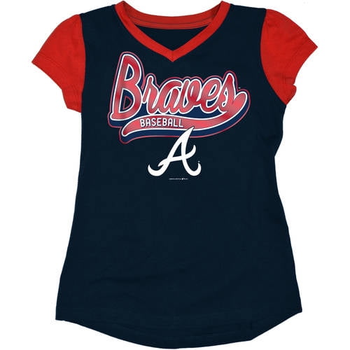 girls braves jersey