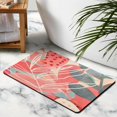 thumbnail image 2 of Enjoy Luxurious Comfort with Our 20x32 in Long, Non-Slip Bathroom Rugs - Cute Abstract Fluid Design, Machine Washable!, 2 of 5