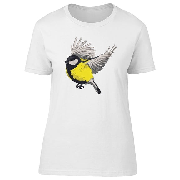 Cute Bird Flying Tee Women's -Image by Shutterstock