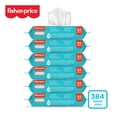 thumbnail image 3 of Fisher-Price Plant-Based Baby Wipes, Fragrance-Free, 6 Flip-Top Packs, 384 Count, 3 of 10