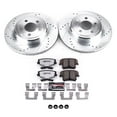 thumbnail image 3 of PowerStop Rear Z26 Street Warrior Carbon-Fiber Ceramic Brake Pad and Drilled and Slotted Rotor Kit Fits: CHRYSLER DODGE Select Models K1720-26, 3 of 9
