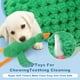 thumbnail image 4 of Juguetes para perros Unique Bargains para masticadores agresivos, juguetes de ganso para perros, juguetes de felpa con sonido crujiente, juguetes de masticar interactivos resistentes, color verde, 4 of 7