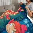 thumbnail image 3 of Ponyo en el Acantilado anti-pilling, suave, ligera, esponjosa y acogedora de lujo para hogar y cocina – Perfecta para niños y adultos, 100 x 150 cm, 3 of 6