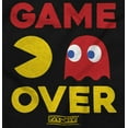 thumbnail image 2 of PACMAN Game Over Blinky Ghost Long Sleeve TShirt Men Women Brisco Brands S, 2 of 6