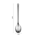 thumbnail image 3 of Mainstays Stainless Steel Slotted Cooking Spoon, 3 of 5