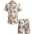 thumbnail image 3 of Chemises Hawaïennes pour Hommes Chemises Décontractées à Manches Courtes Imprimées Ensemble de Shorts, 3 of 4
