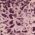 thumbnail image 1 of Ahgly Company Machine Washable Indoor Square Abstract Pink Daisy Pink Area Rugs, 6' Square, 1 of 7