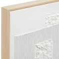 thumbnail image 3 of Bouclair Art Encadré Texturé Blanc 23,6 X 35,4 Po (60 X 90 cm), 3 of 4
