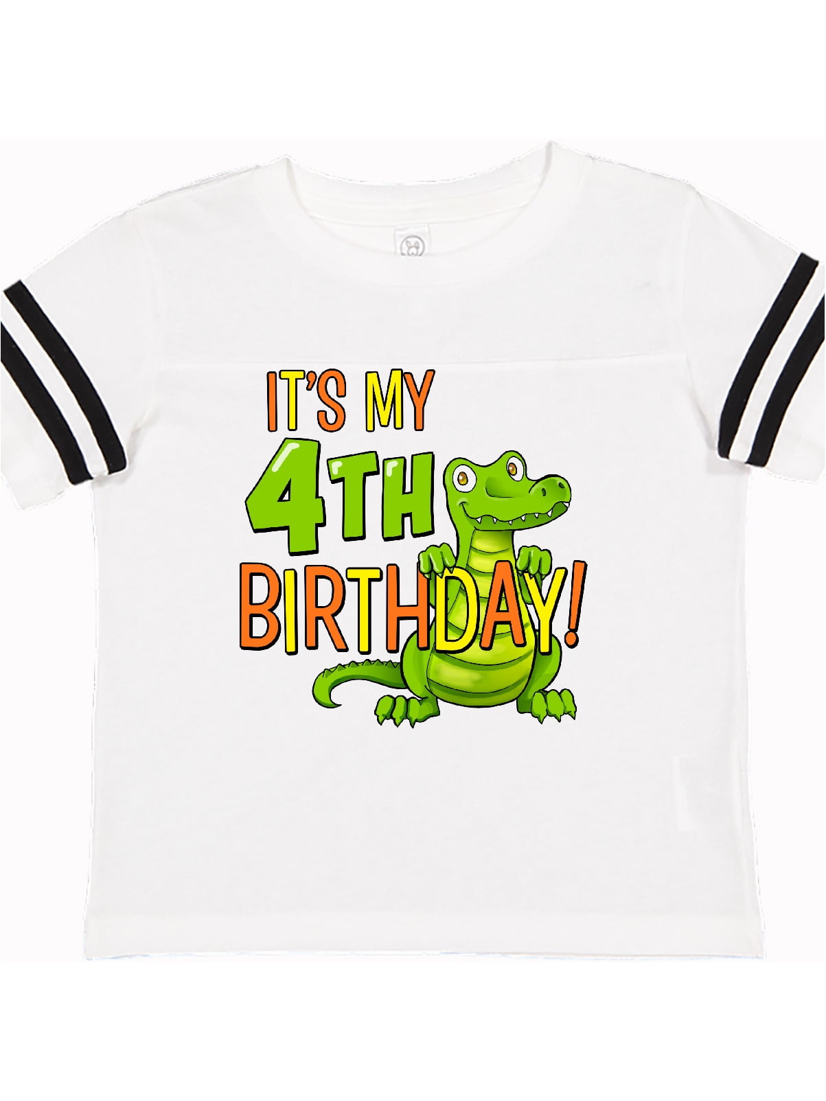 4th Birthday Green Youth T-shirt