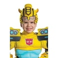 thumbnail image 2 of Disguise Boys' Transformers Bumblebee Muscle Jumpsuit Costume - 3T-4T, 2 of 2