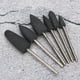 thumbnail image 3 of 6 uds brocas para uñas taladro de decoración de uñas manicura cabezal de pulido accesorios de brocas para pulir uñas, 3 of 8