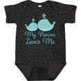thumbnail image 3 of Inktastic My Nonna Loves Me Boys or Girls Baby Bodysuit, 3 of 5