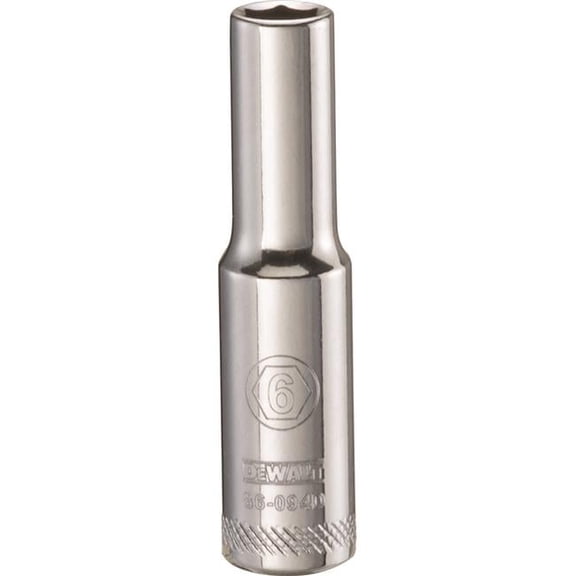 Stanley Tools 227516 6mm Deep Socket - 0.25 in. Drive