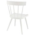 thumbnail image 5 of Modway Sutter 18" Spindle Back Modern Wood Dining Side Chair in White, 5 of 8
