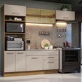 thumbnail image 2 of Cocina Integral 270cm Agata Madesa 04 Marrón/Crema, 2 of 5