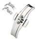 thumbnail image 1 of Hebilla Reloj Cierre Butterflyshape Hebilla De Despliegue Automático Doble Clic Correa De Cierre De Metal Para Reloj Masculino Ccdes Butterfly Deployment, 1 of 8