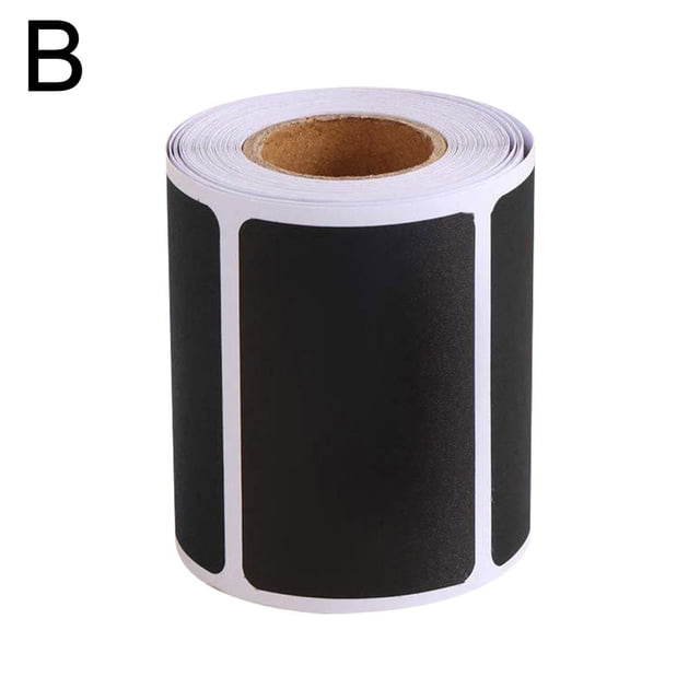 Wmool Étiquettes de Tableau Noir-120/300 Pcs Étanches Réutilisables Blaboard Stiers Ho
