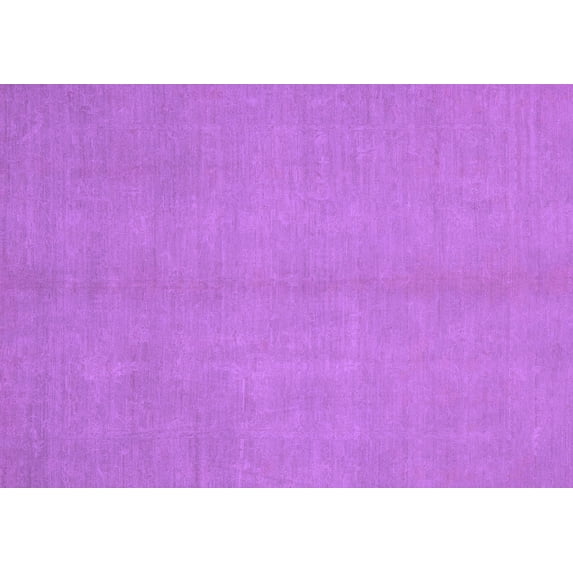 Ahgly Company Indoor Rectangle Abstract Purple Modern Area Rugs, 2' x 3'