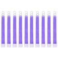 thumbnail image 3 of Glow Light Sticks 6 pulgadas impermeable supervivencia senderismo camping equipo púrpura 10 piezas, 3 of 3