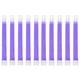 thumbnail image 2 of Palos De Luz Incandescente 10pcs 6 pulgadas Glow Light Sticks Impermeable Supervivencia Senderismo Camping Gear (Púrpura) Likrtyny Para Estrenar, 2 of 9