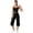 Black-rCKrO, variant on JFOPQVSM Workout Sets for Women Two Piece Sports Bra Matching Wide Leg Capri Pants Gym Work Yoga Outfits