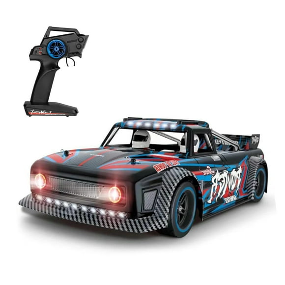 Coche de Control Remoto, 104072 RC Drift Car 1/10 RC Car 2,4 GHz 4WD 60 km/h de alta velocidad RC Sp WLtoys Carro de control remoto